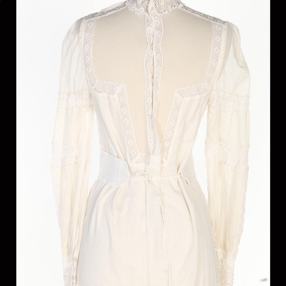 VTG 1970 GIORGIO DI ST D’ ANGELO EDWARDIAN DRESS. - Picture 8 of 8